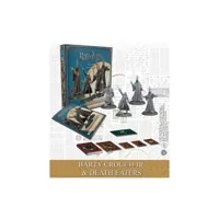 harry potter - pack 4 figurines 35 mm adventure pack wizarding wars barty crouch jr. & death eaters *anglais*